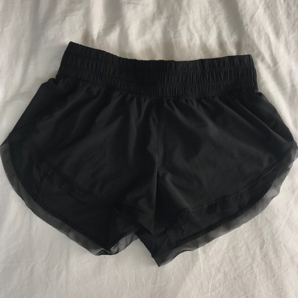 Black Lululemon shorts